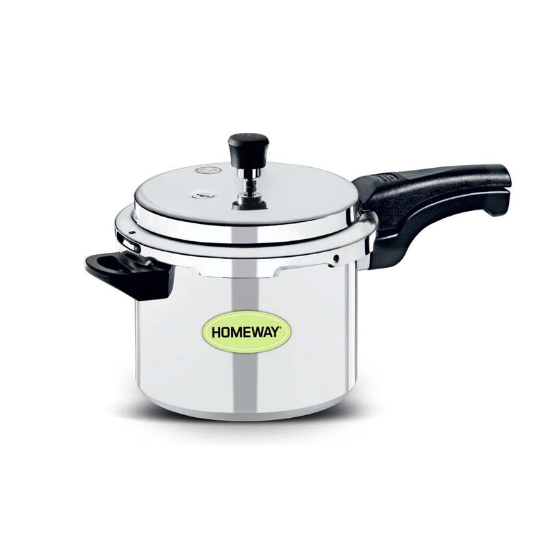 HOMEWAY Indian Pressure Cooker - Induction Bottom, 5L