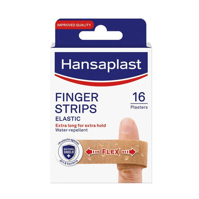Hansaplast Elastic Finger Strips, 16 Pieces