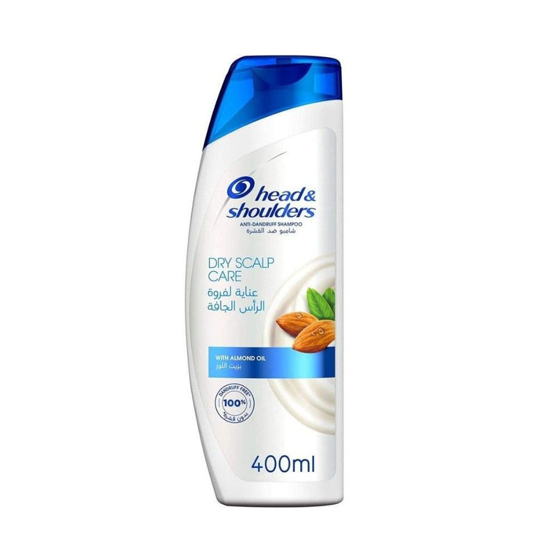 Head & Shoulders Anti-Dandruff Dry Scalp Care with Almond Oil Shampoo, 400ml