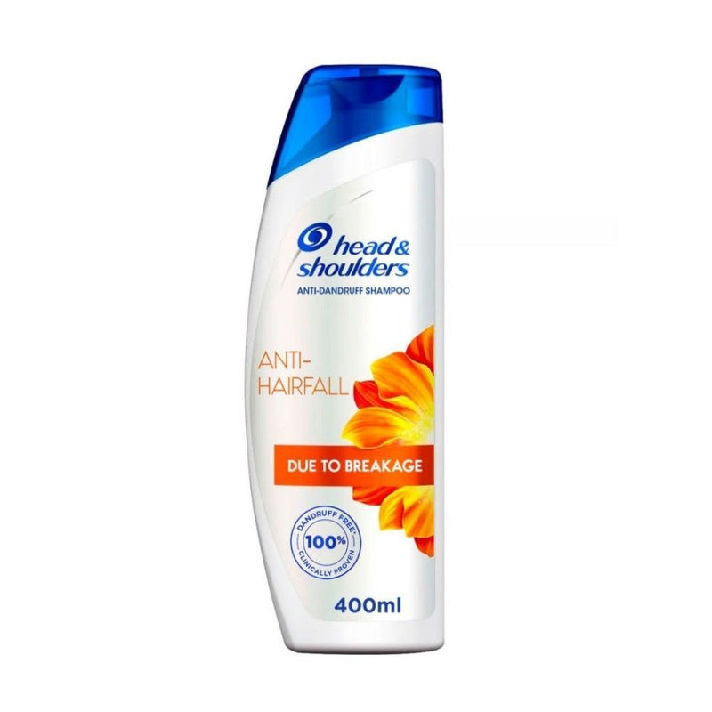 Head & Shoulders Anti-Hairfall Anti-Dandruff Shampoo, 400ml