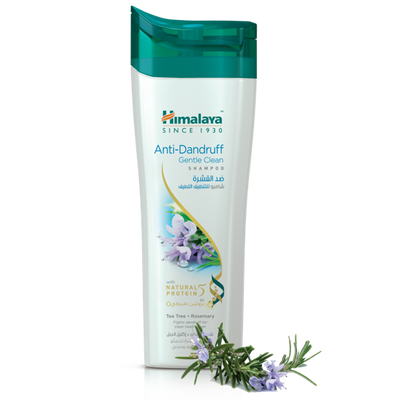 Himalaya Gentle Clean Anti-Dandruff Shampoo with Tea Tree & Rosemary, 200ml