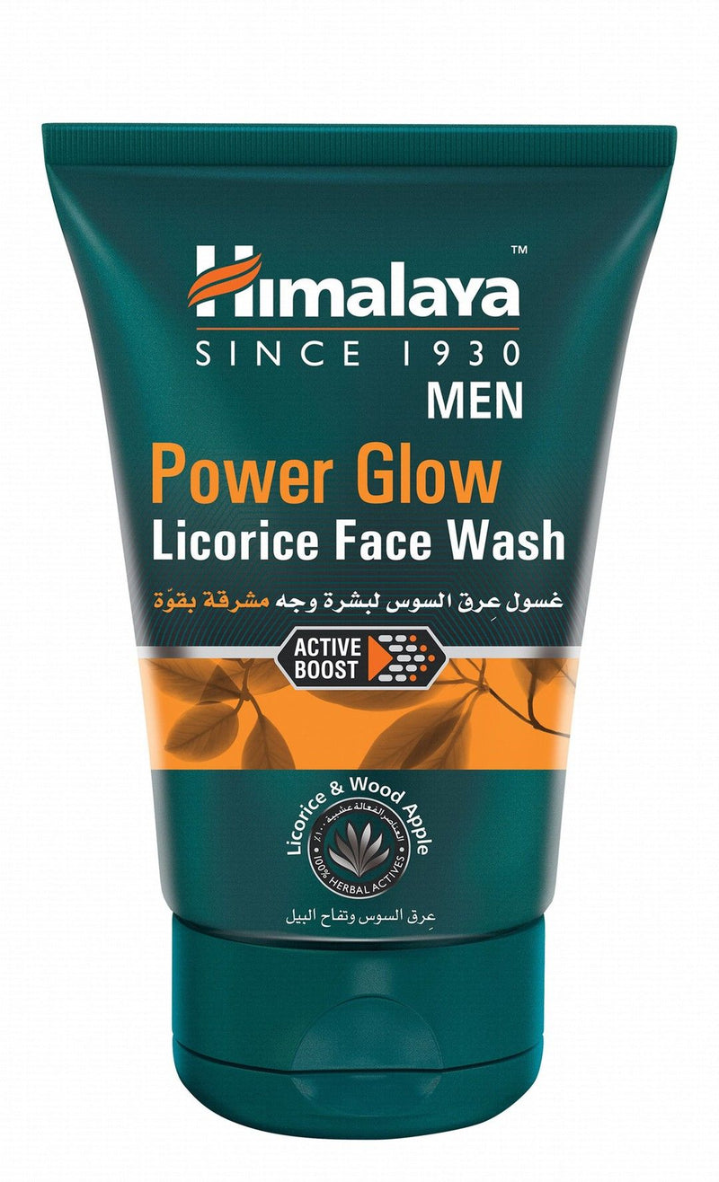Himalaya Men Power Glow Licorice Face Wash, 100ml