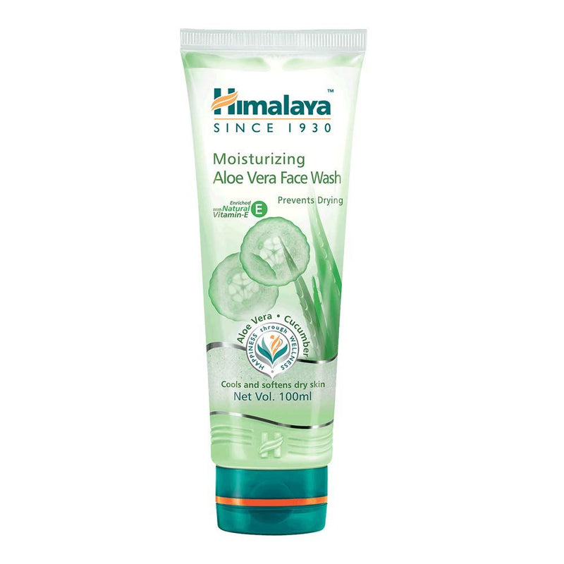 Himalaya Moisturizing Aloe Vera Face Wash, 100ml