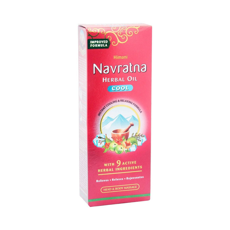 Himani Navratna Cool Herbal Head & Body Massage Oil, 100ml