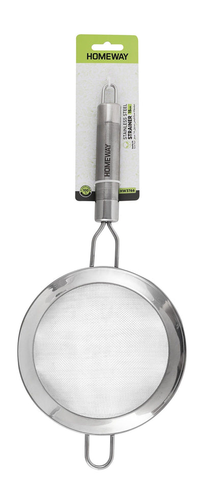 Homeway 15cm Stainless Steel Strainer, 1 Piece