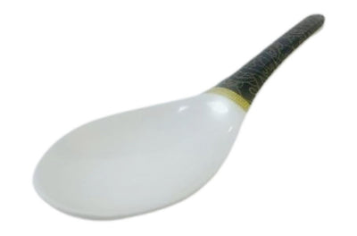 Homeway Black & White Rice Spoon