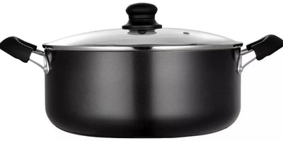 Homeway Non Stick Cooking Pot with Lid, 28cm