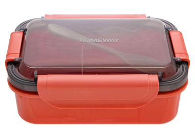 Homeway Orange Lunch Box, 900ml