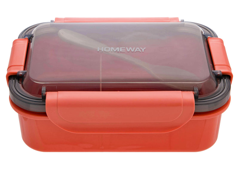 Homeway Orange Lunch Box, 900ml