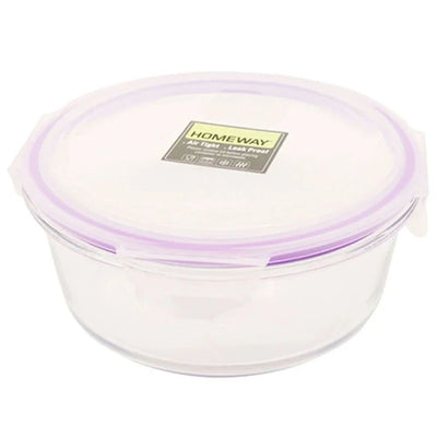 Homeway Round Glass Food Container 950ml