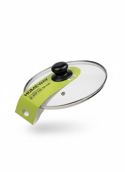 Homeway Tempered Glass Lid, 24cm