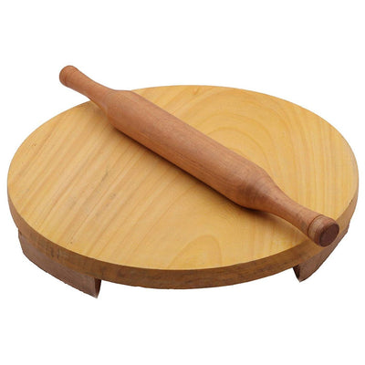 Homeway Wooden Chakla Belan, 27cm