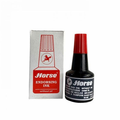 Horse Black Endorsing Ink - oil free 1 pcs