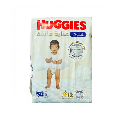 Huggies Extra Care Culottes Hypoallergenic Diaper Pants Size 4 (9-14kg), 36 Pieces