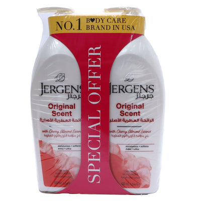 Jergens Assorted Body Lotion, 2x400ml