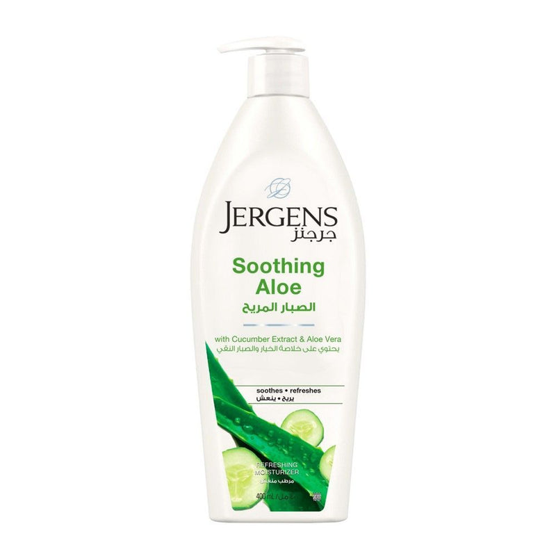 Jergens Soothig Aloe Refreshing Moisturizer, 400ml