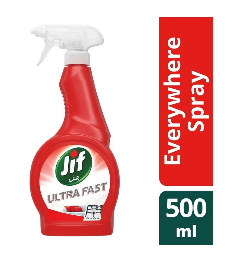 Jif Ultra Fast Cleaner Spray Everywhere, 500ml