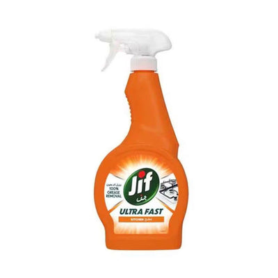 Jif Ultra Fast Kitchen Degreaser Spray, 500ml