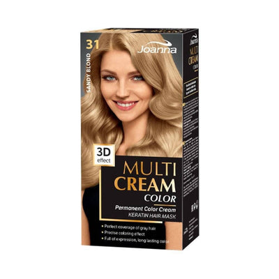 Joanna Multi Cream Color Sandy Blonde
