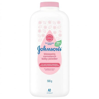 Johnson's Blossoms Cornstarch Baby Powder, 200g