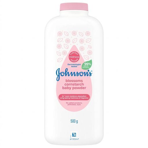 Johnson's Blossoms Cornstarch Baby Powder, 200g