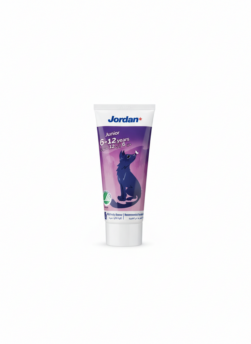Jordan Junior Goat Toothpaste Mild Fruity Flavor (6-12 Years), 50ml