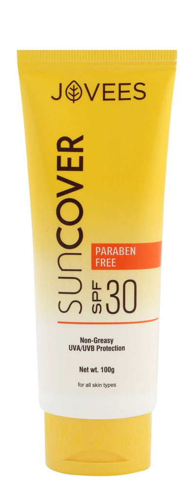 Jovees Sun Cover Sunscreen for All Skin Types SPF30, 100g