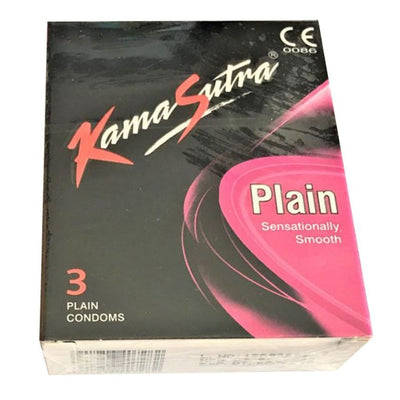 Kama Sutra Plain Condom, 3 Pieces