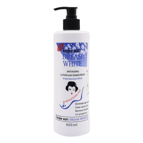 Kojie-San Dream White Anti Aging Lotion, 600ml