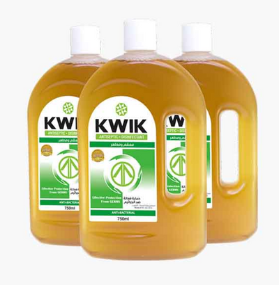 Kwik Antiseptic, 750Ml 2+1Pieces