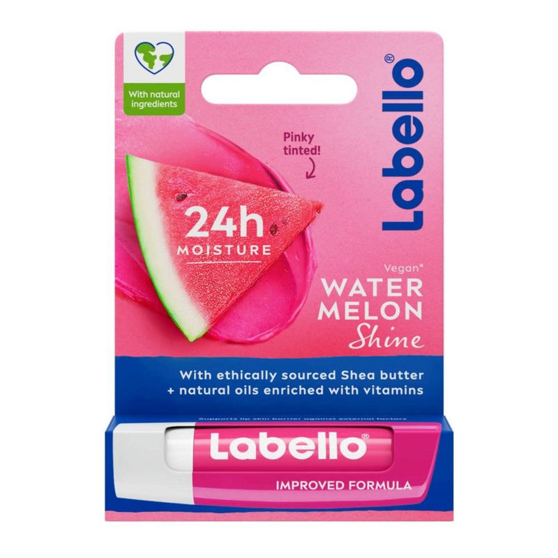 Labello Fruity Shine Watermelon Lip Balm, 4.8g