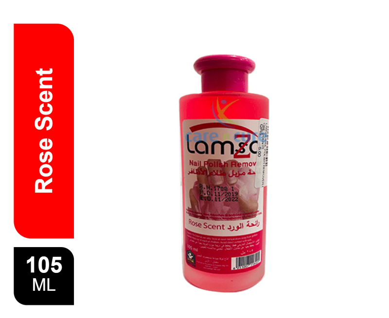 Lamsa Rose Nail Polish Remover, 105ml