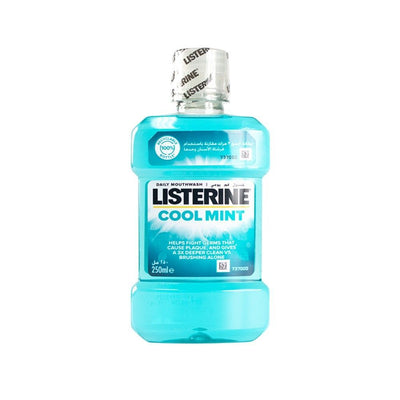 Listerine Antiseptic Mouthwash Cool Mint Flavor, 250ml
