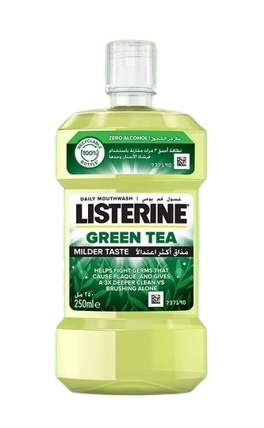 Listerine Green Tea Mouthwash, 250ml