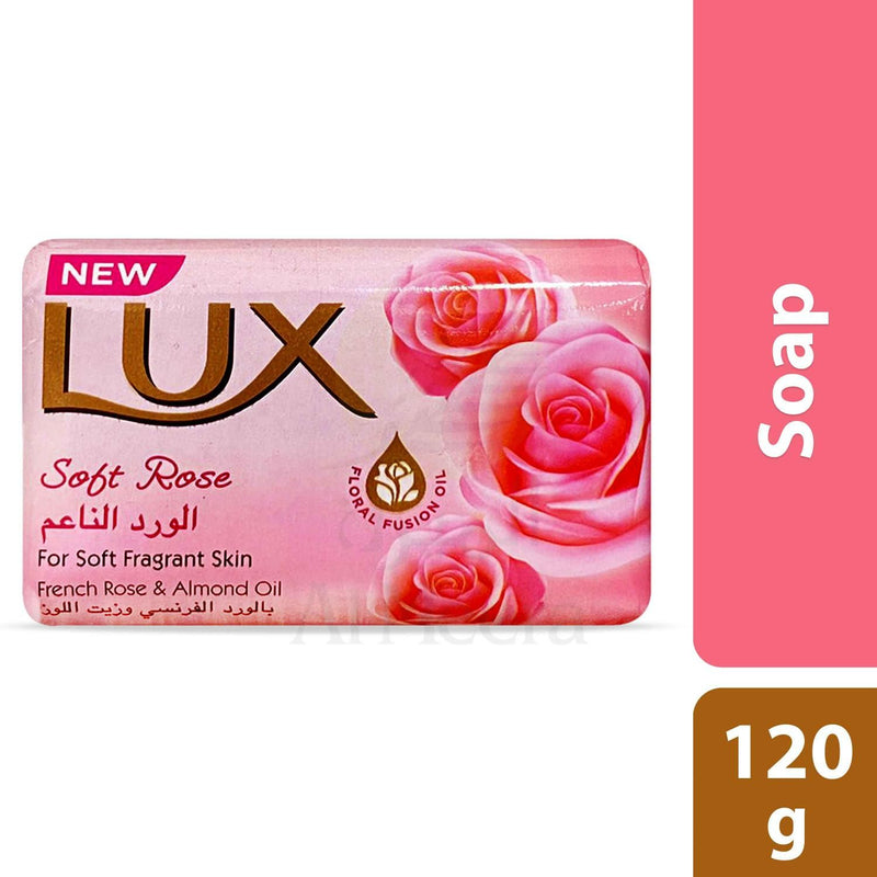 Lux Bar Soap Soft Rose 120G
