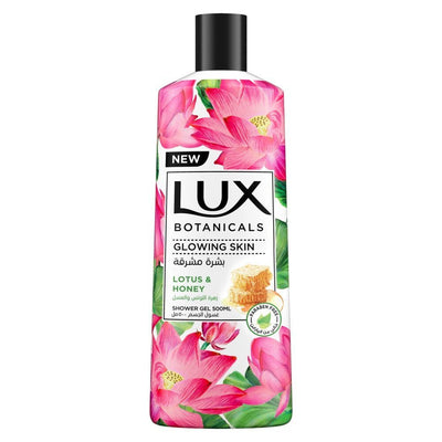 Lux Botanicals Shower Gel with Lotus & Honey for Glowing Skin, 500ml