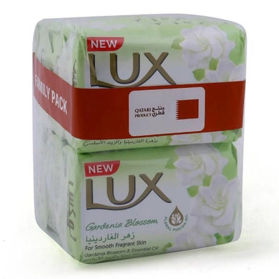 Lux Gardenia Perfection Soap Bar Family Pack, 170g