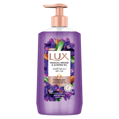 Lux Magical Orchid & Almond Oil Perfumed Liquid Hand Wash, 250ml