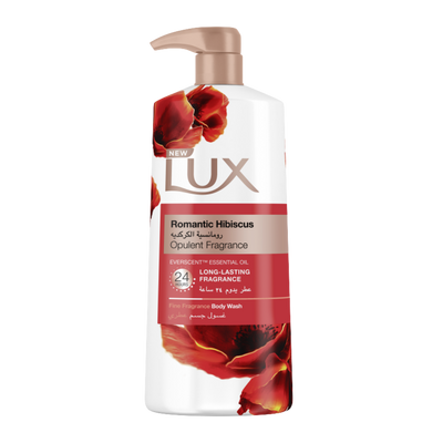 Lux Romantic Hibiscus Body Wash, 700ml
