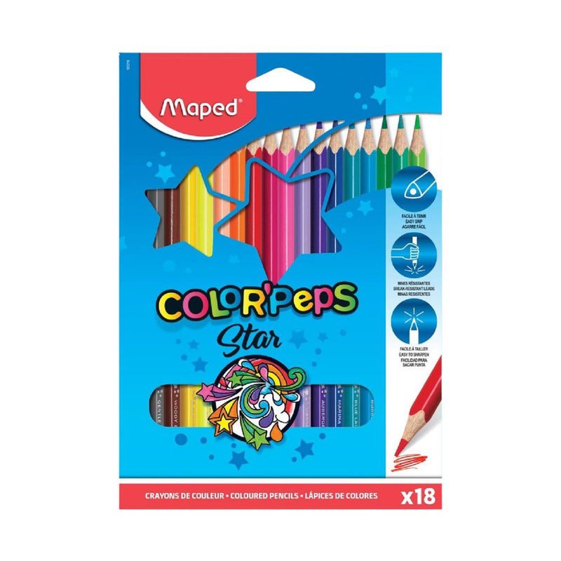 Maped Color Pencil 18 Pieces