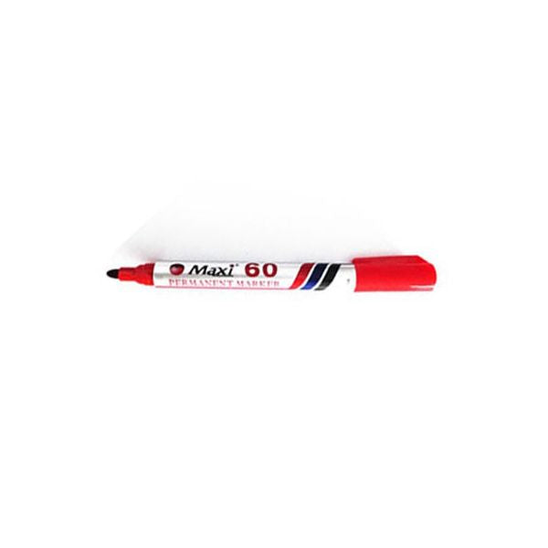 Maxi Permanent Marker 60 Red, 1 Piece