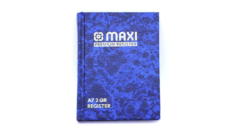 Maxi Premium Register A7, 2 Qr