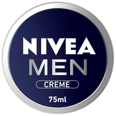 NIVEA Men Hand, Face & Body Cream with Vitamin E for All Skin Types, 75ml