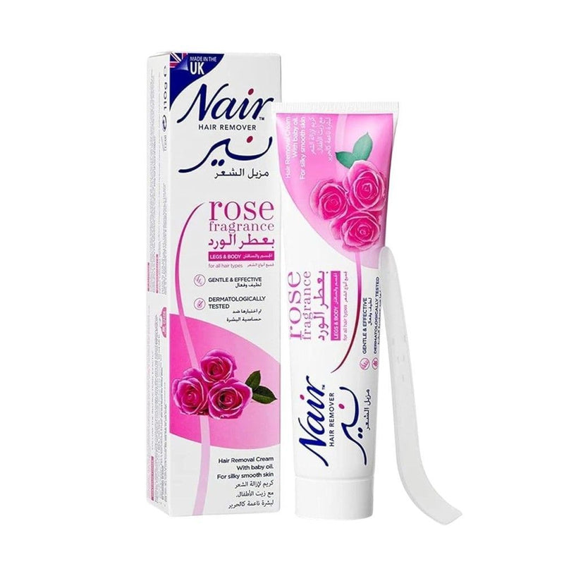 Nair Rose Fragrance Hair Removal Cream, 110ml