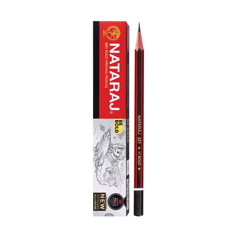 Nataraj Bold Writing Pencils, 12 pieces