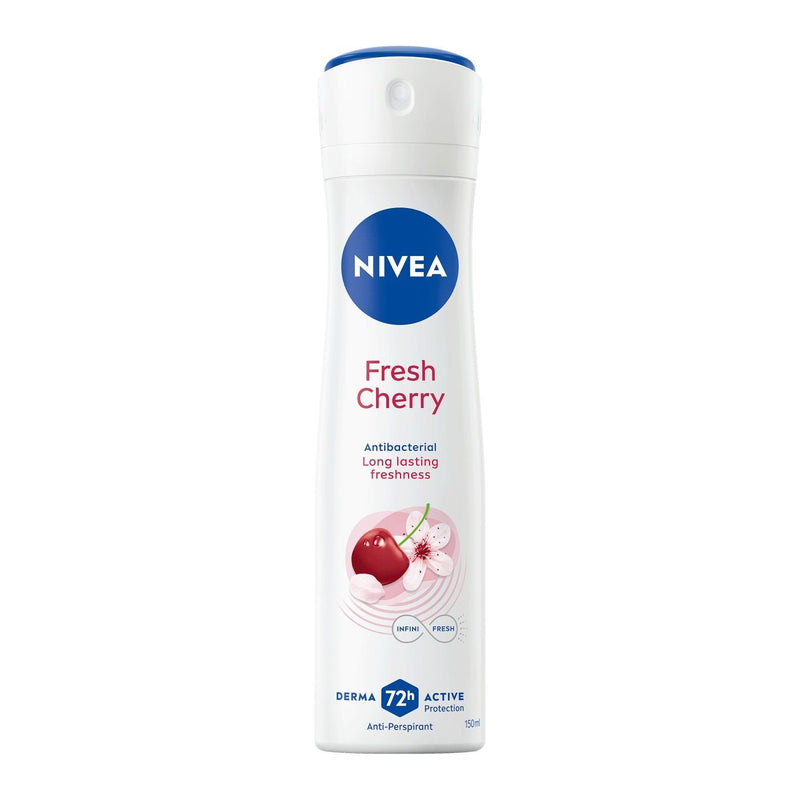 Nivea Anti-Perspirant Fresh CherryFemale Deodorant Spray, 150ml