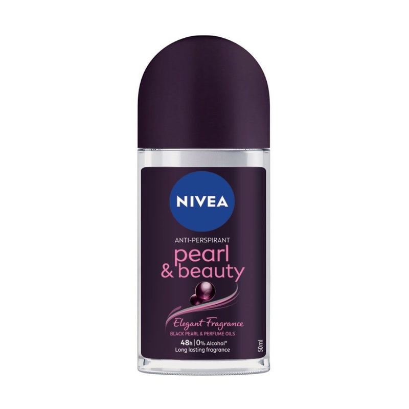 Nivea Anti-Perspirant Pearl & Beauty  Elegant Fragrance Female Roll-On, 50ml