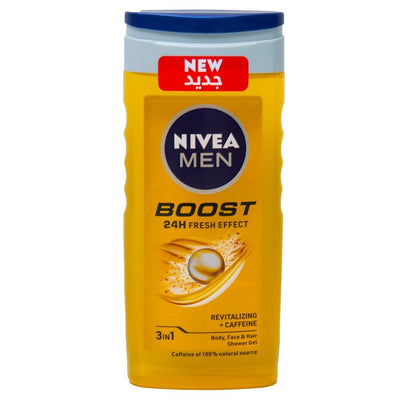 Nivea Boost Shower Gel for Men, 250ml