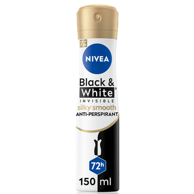 Nivea Deo Spray Black & White Silky Smooth 150 ml