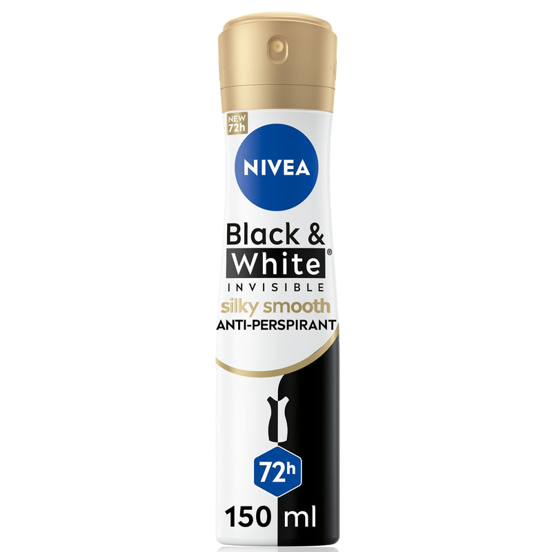 Nivea Deo Spray Black & White Silky Smooth 150 ml